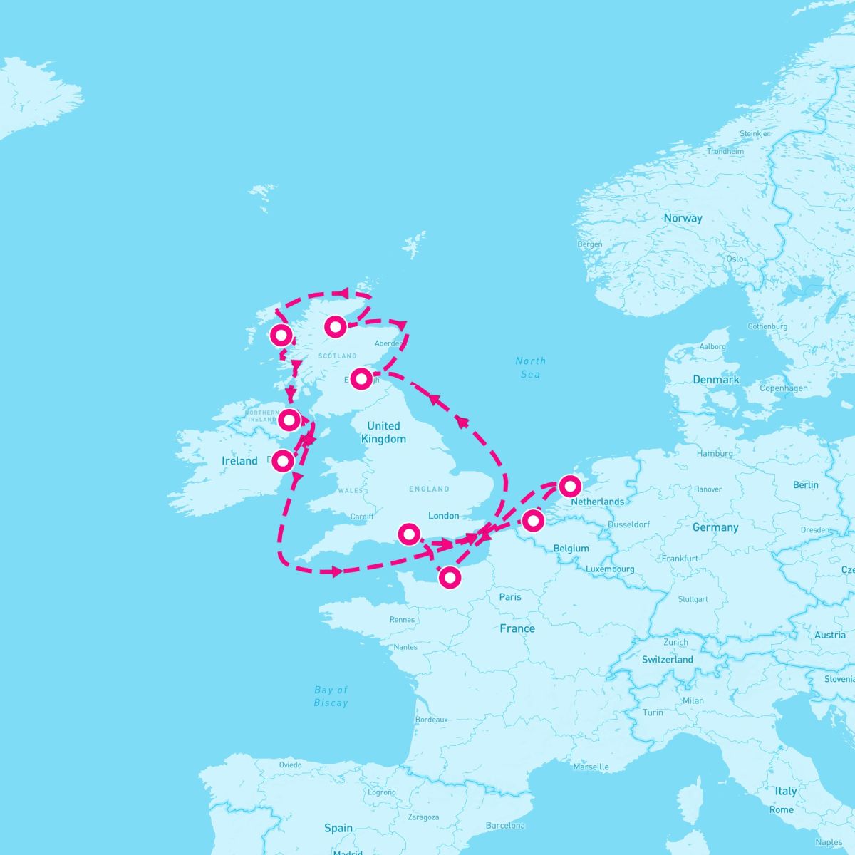 11 Night British Isles: Ireland & Scotland (Southampton Roundtrip)