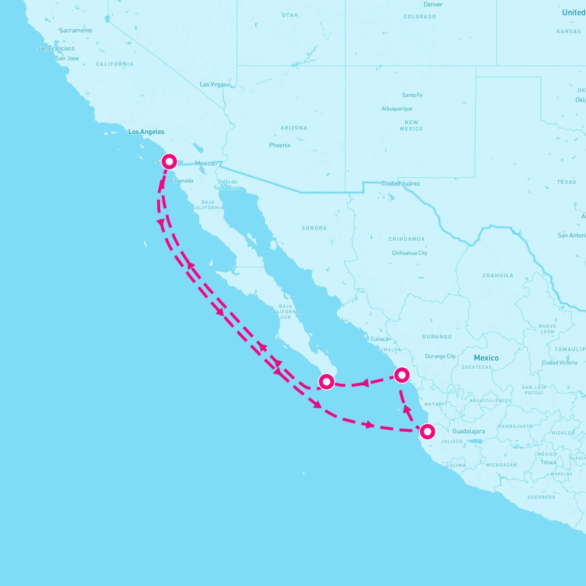 7 Night Mexican Riviera: Cabo & Puerto Vallarta (San Diego Roundtrip)