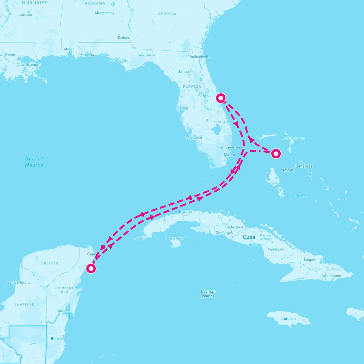 5 Night Caribbean: Great Stirrup Cay & Cozumel (Port Canaveral Roundtrip)