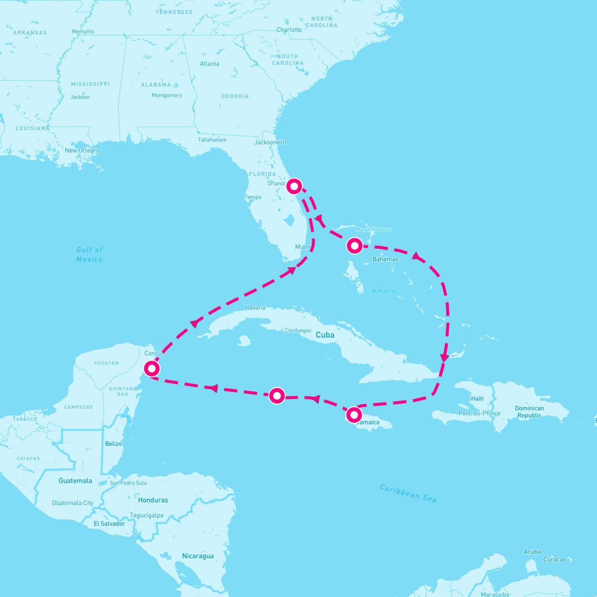 7 Night Caribbean: Great Stirrup Cay & Cozumel (Port Canaveral Roundtrip)