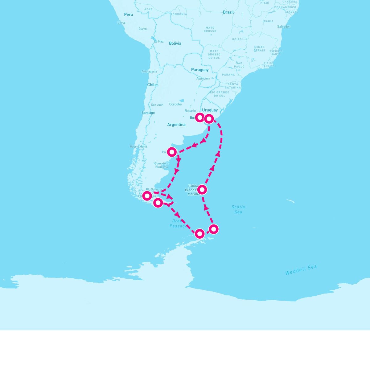 14 Night South America: Argentina & Chile (Buenos Aires Roundtrip)