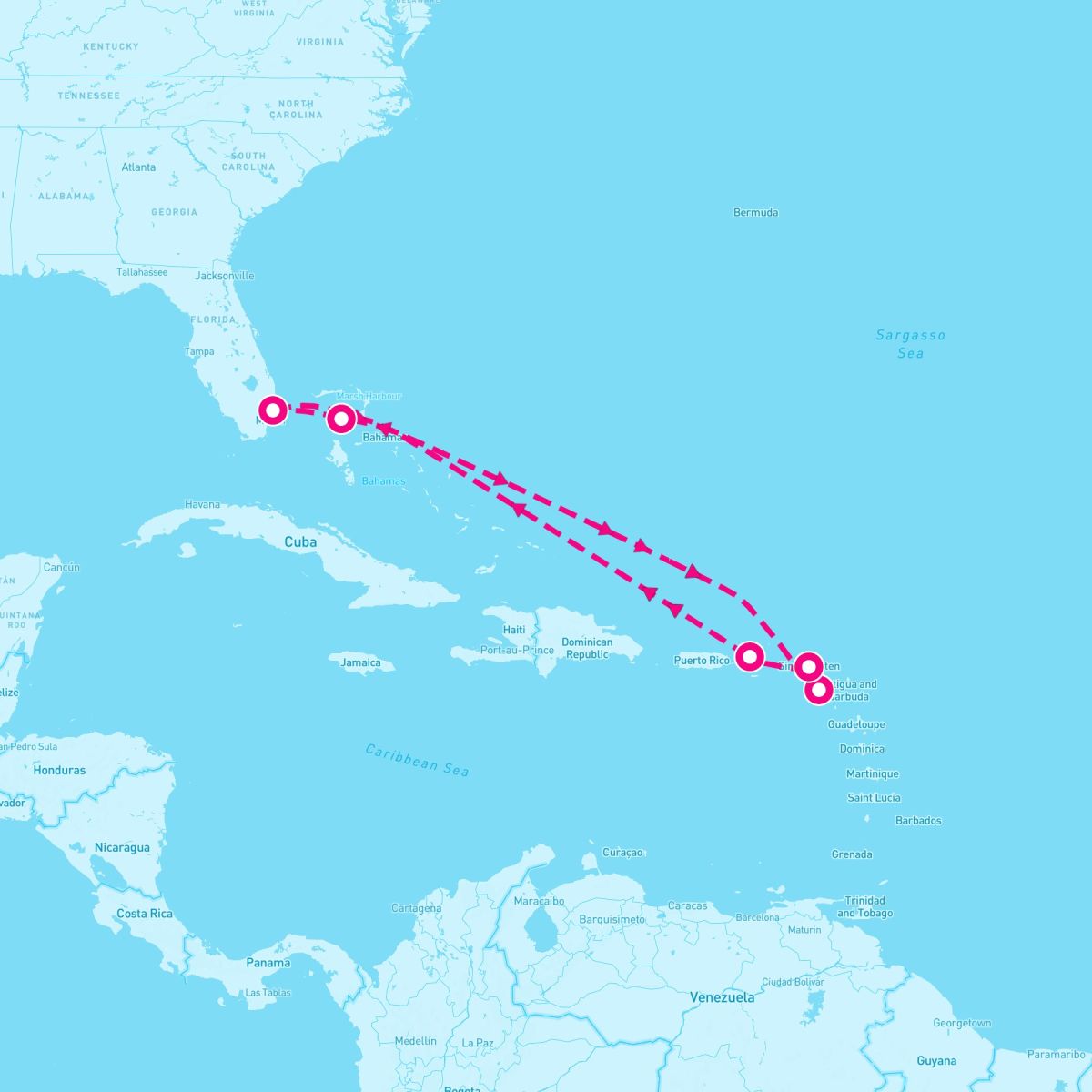 8 Night Eastern Caribbean & Perfect Day (Ft. Lauderdale Roundtrip)
