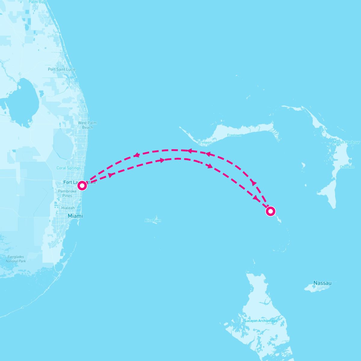 2 Night Perfect Day Getaway (Miami Roundtrip)