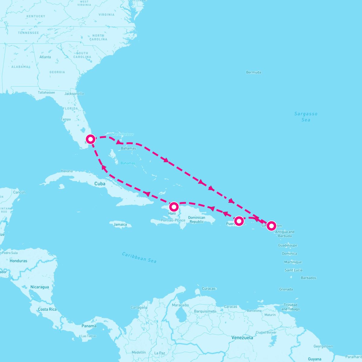 7 Night Eastern Caribbean (Ft. Lauderdale Roundtrip)