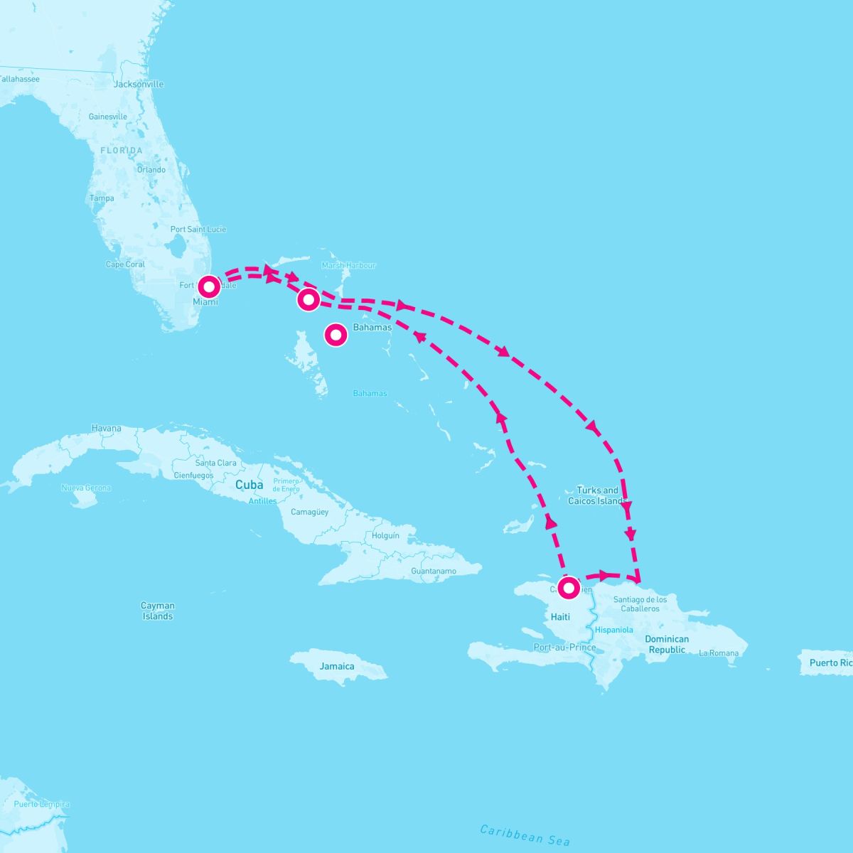 6 Night Eastern Caribbean & Perfect Day Holiday (Ft. Lauderdale Roundtrip)