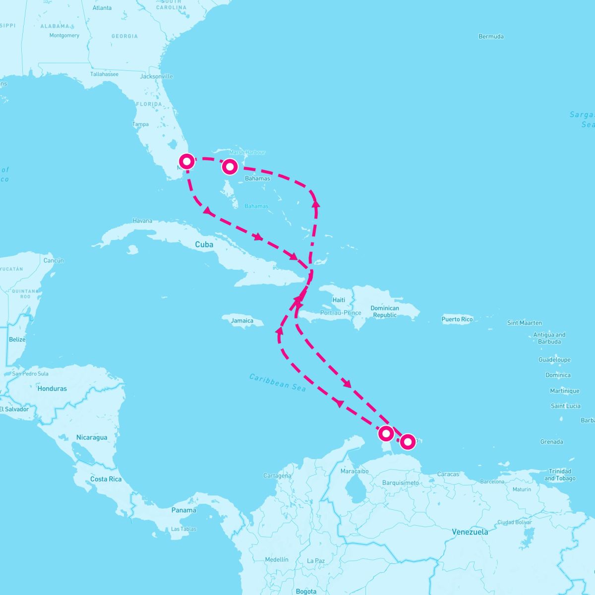 8 Night Southern Caribbean & Perfect Day (Ft. Lauderdale Roundtrip)