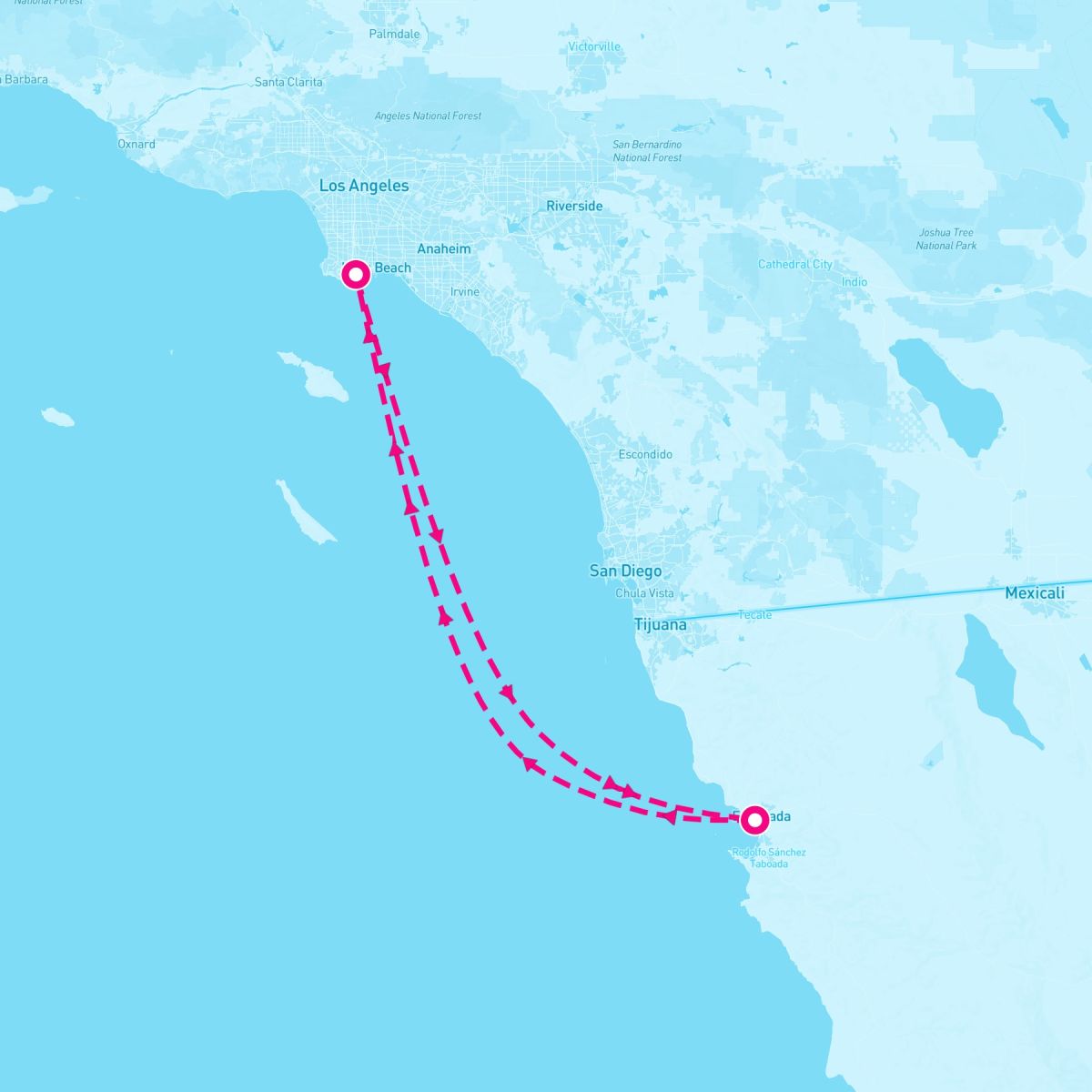2 Night Ensenada (Los Angeles Roundtrip)