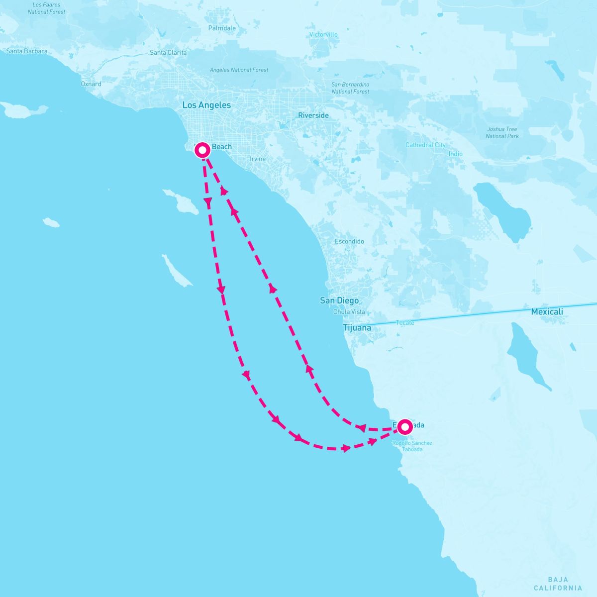 3 Night Ensenada (Los Angles Roundtrip)
