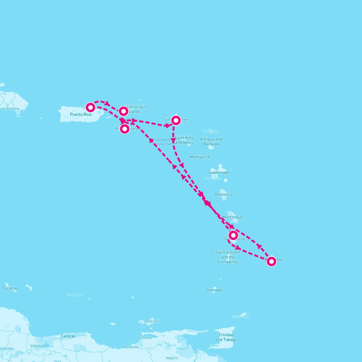 7 Night Southern Caribbean (San Juan Roundtrip)