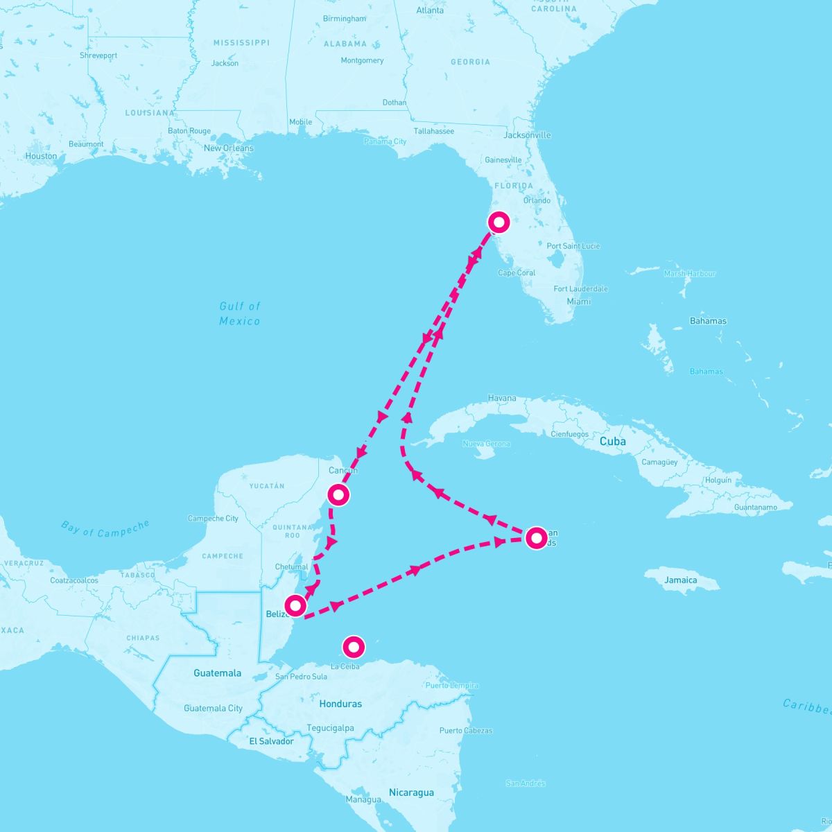 8 Night Western Caribbean (Tampa Roundtrip)