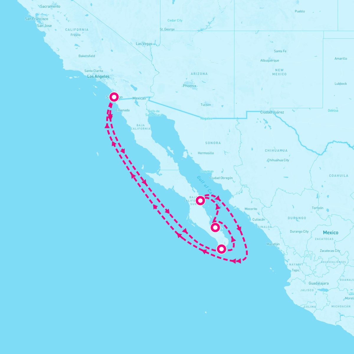 7 Night Baja Peninsula & Sea Of Cortez (San Diego Roundtrip)