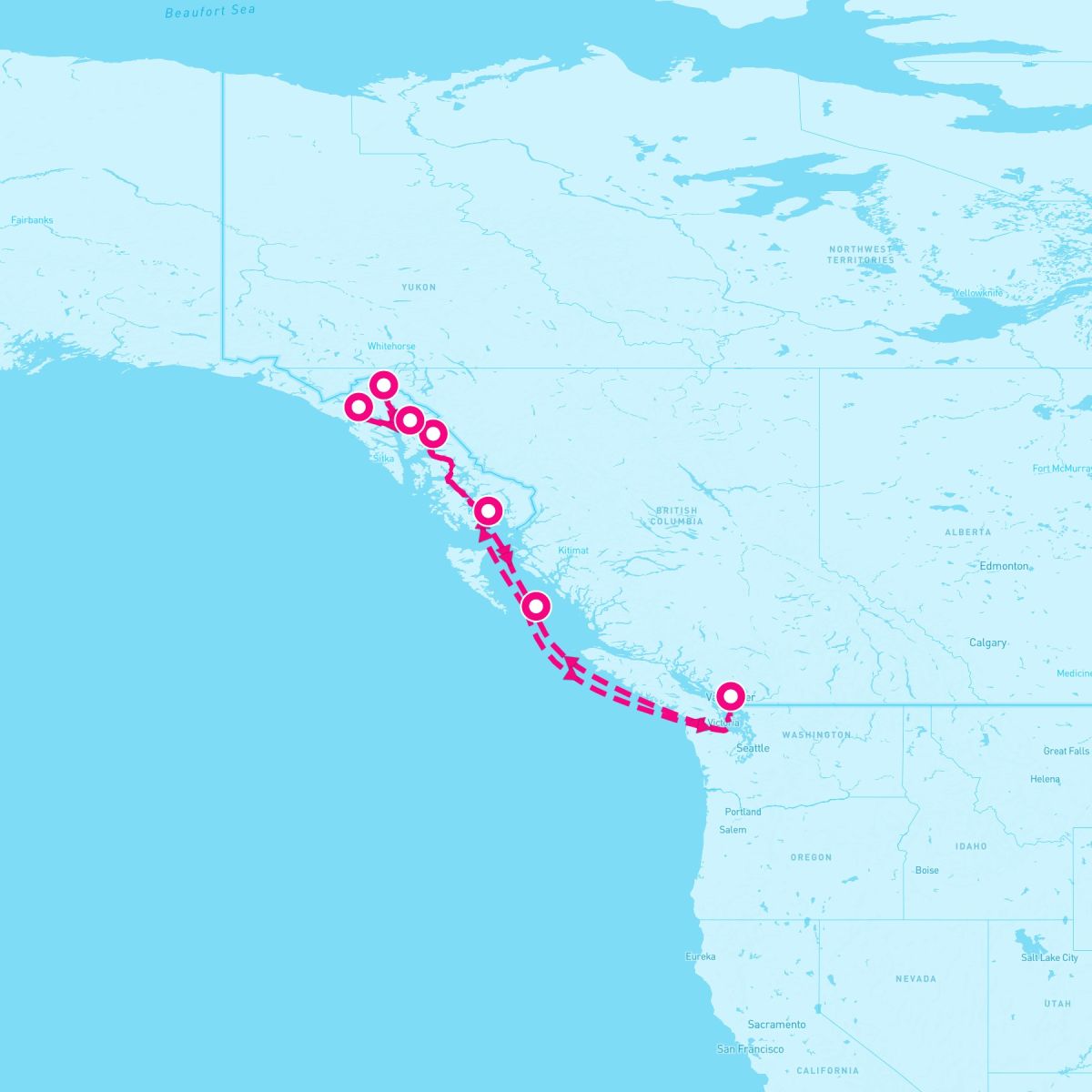 7 Night Alaska Inside Passage (Vancouver Roundtrip)