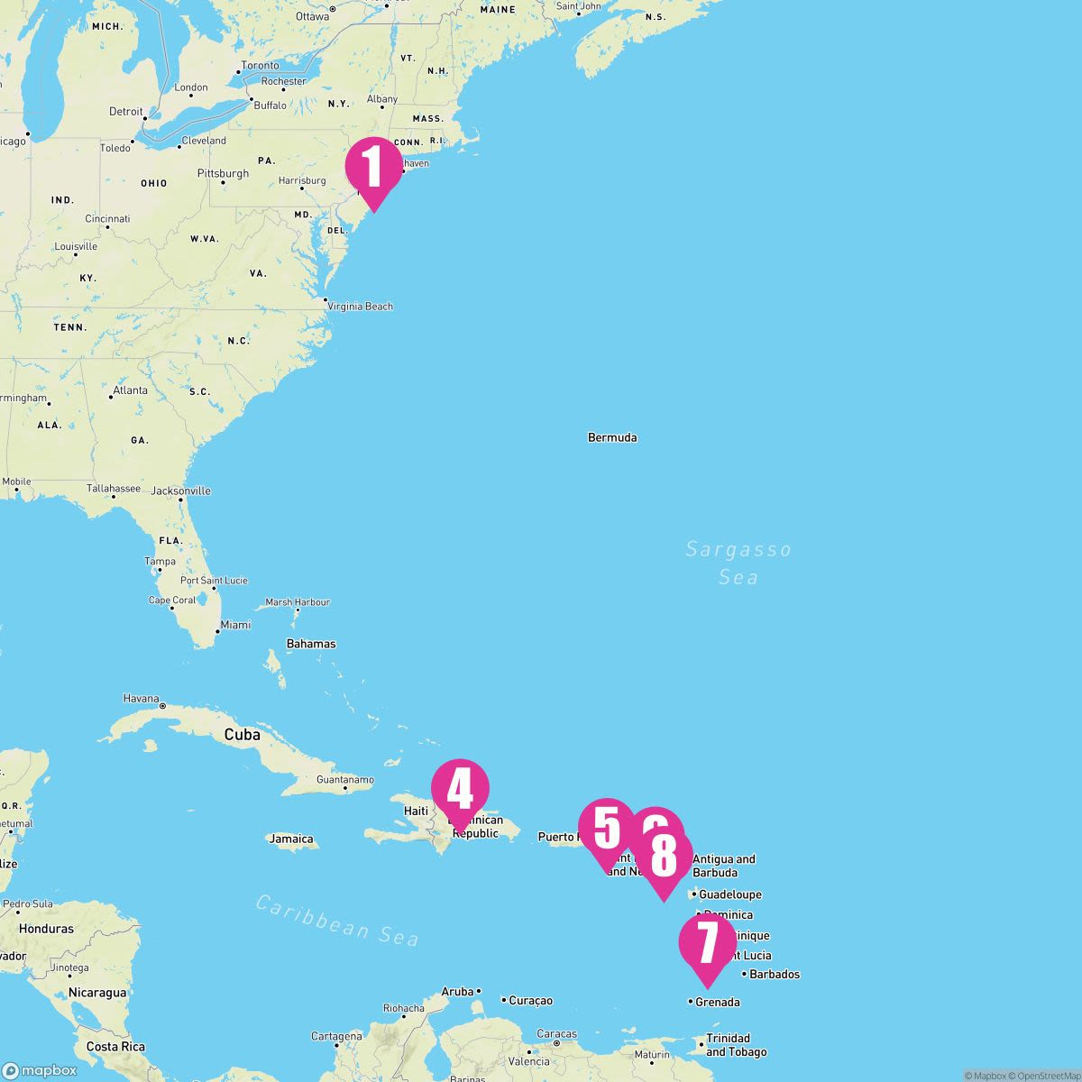 11 Night Southern Caribbean (Cape Liberty Roundtrip)