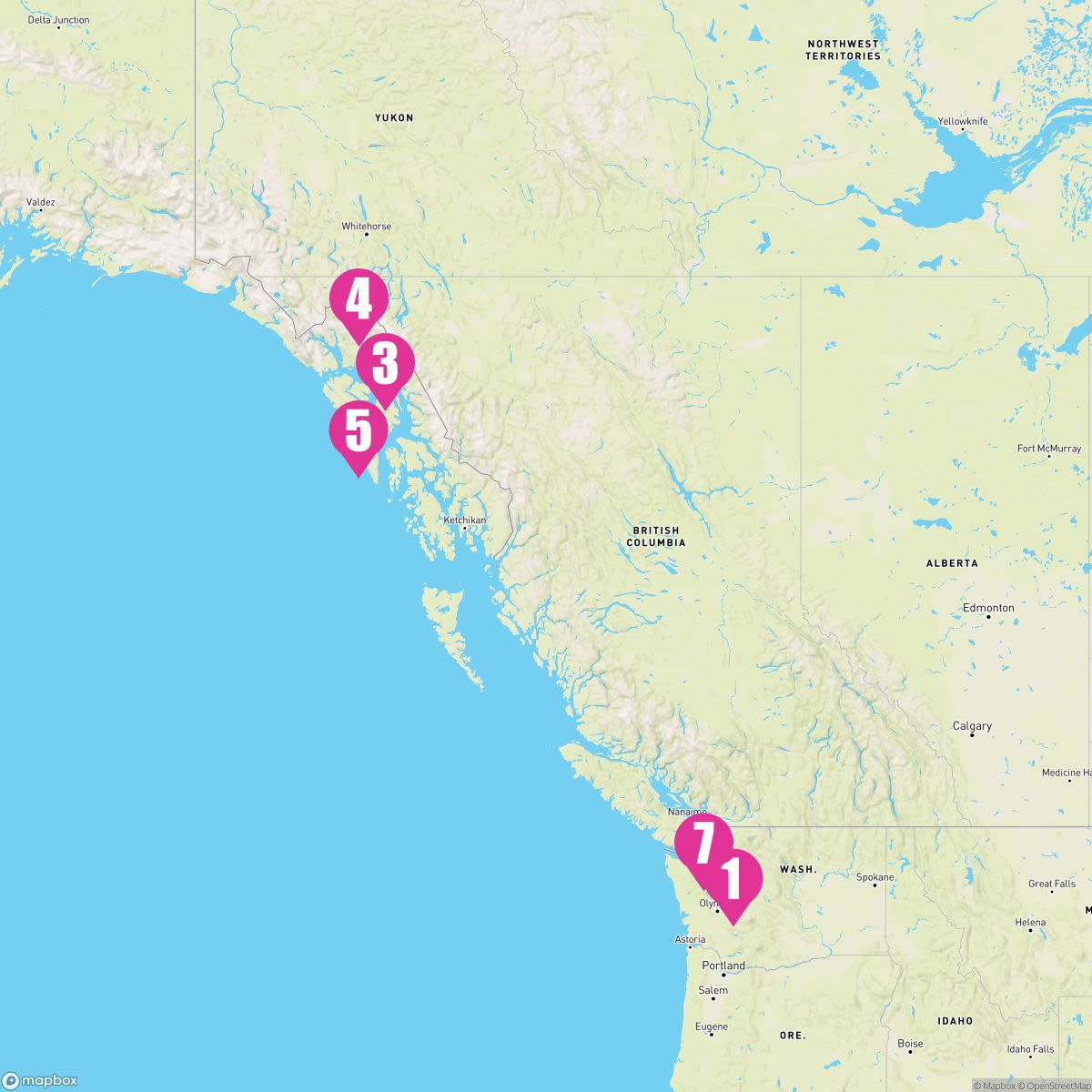 7 Night Alaska Experience (Seattle Roundtrip)