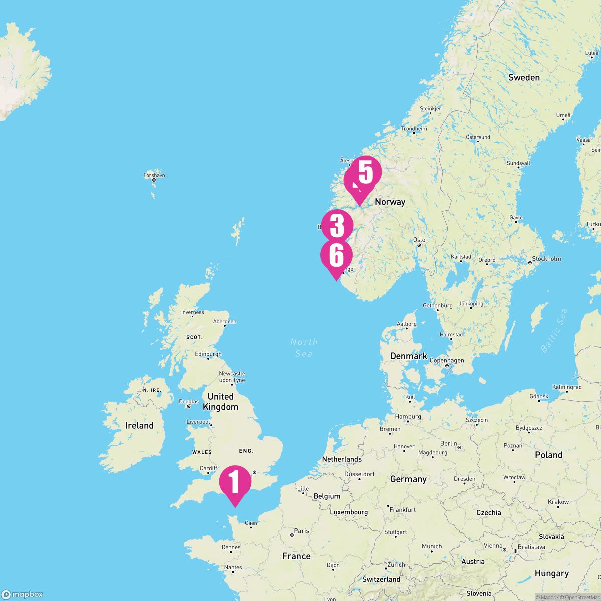 7 Night Norwegian Fjords (Southampton Roundtrip)