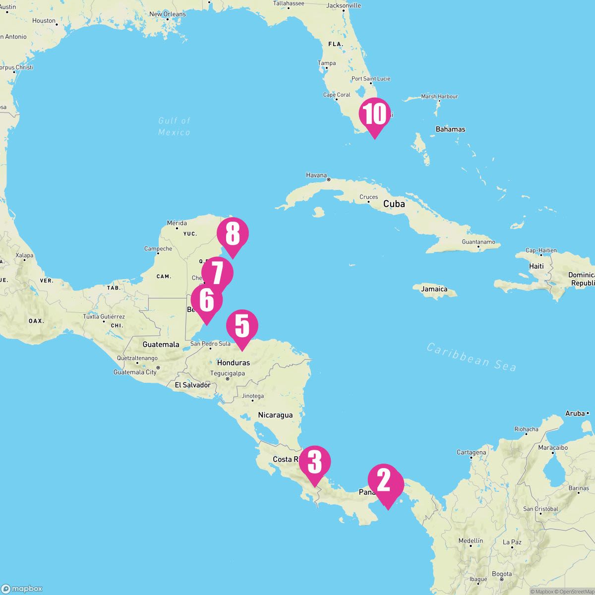 9 Night Panama Canal Voyage (Fuerte Amador To Miami)