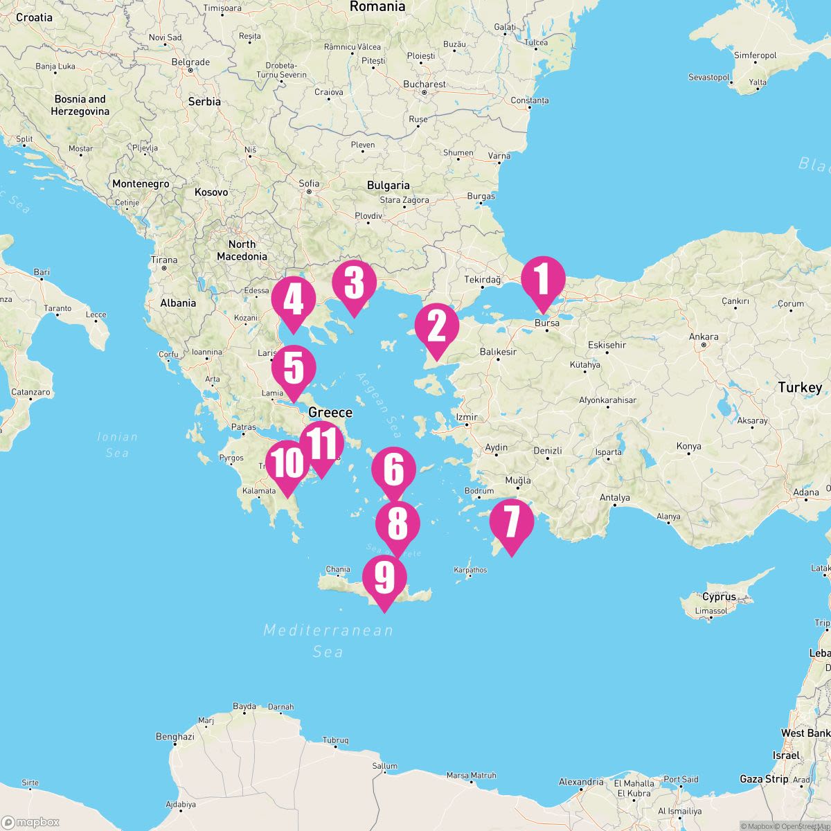 10 Night Greece Intensive (Istanbul To Athens)