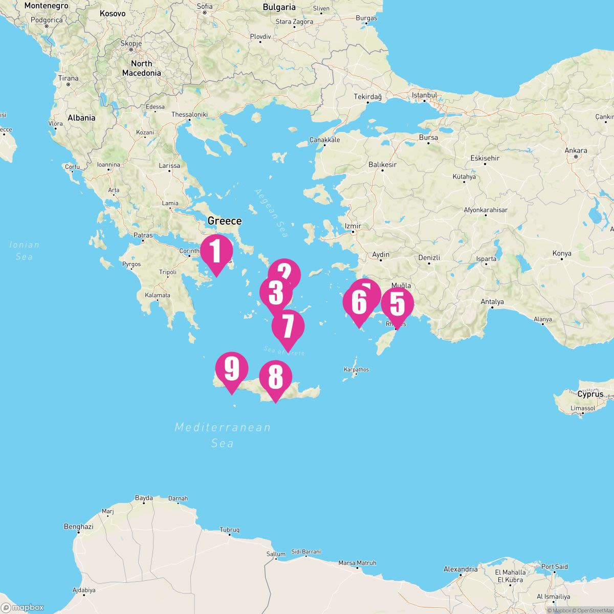 9 Night Greece Intensive (Athens Roundtrip)