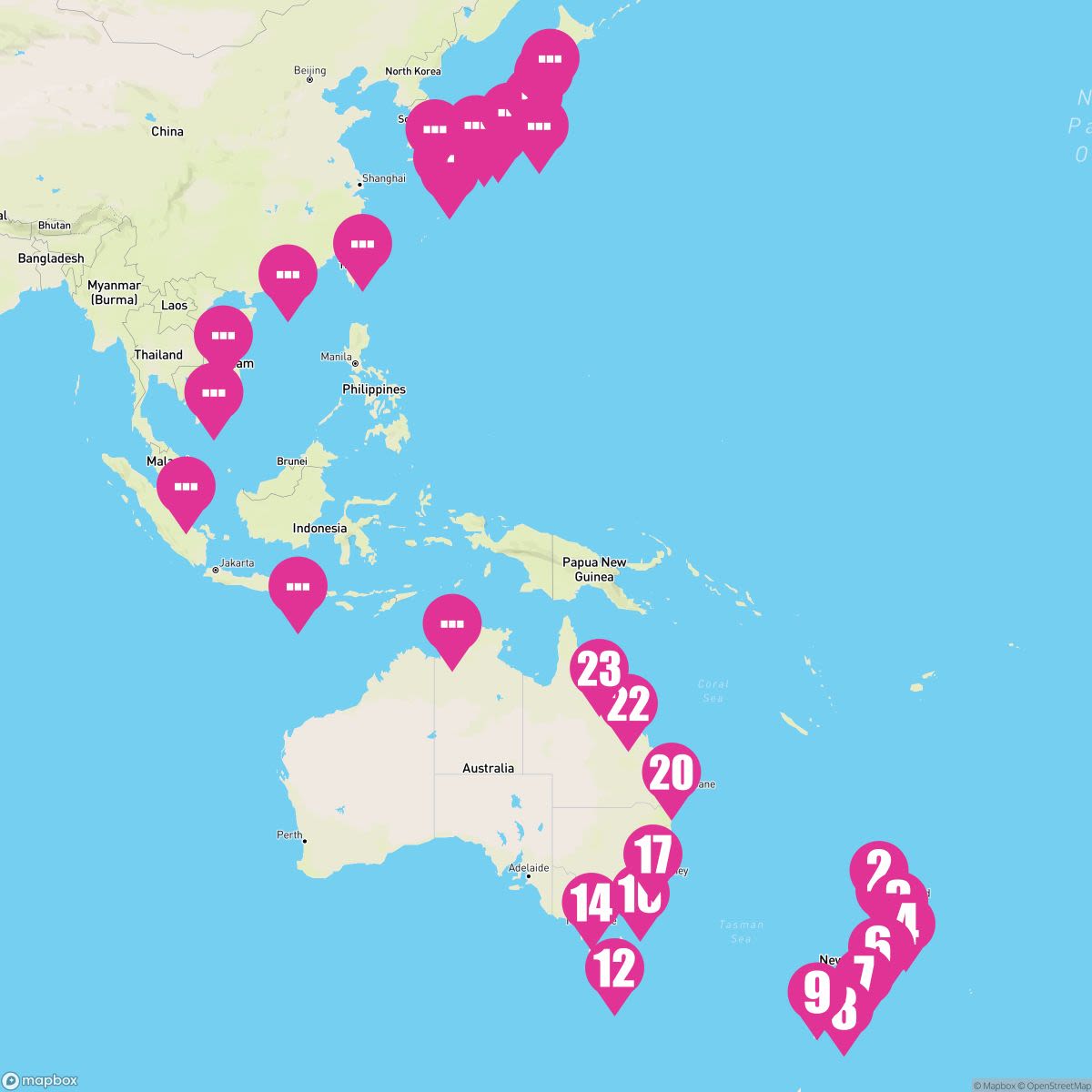 62 Night New Zealand To Japan Grand Voyage (Auckland To Yokohama)