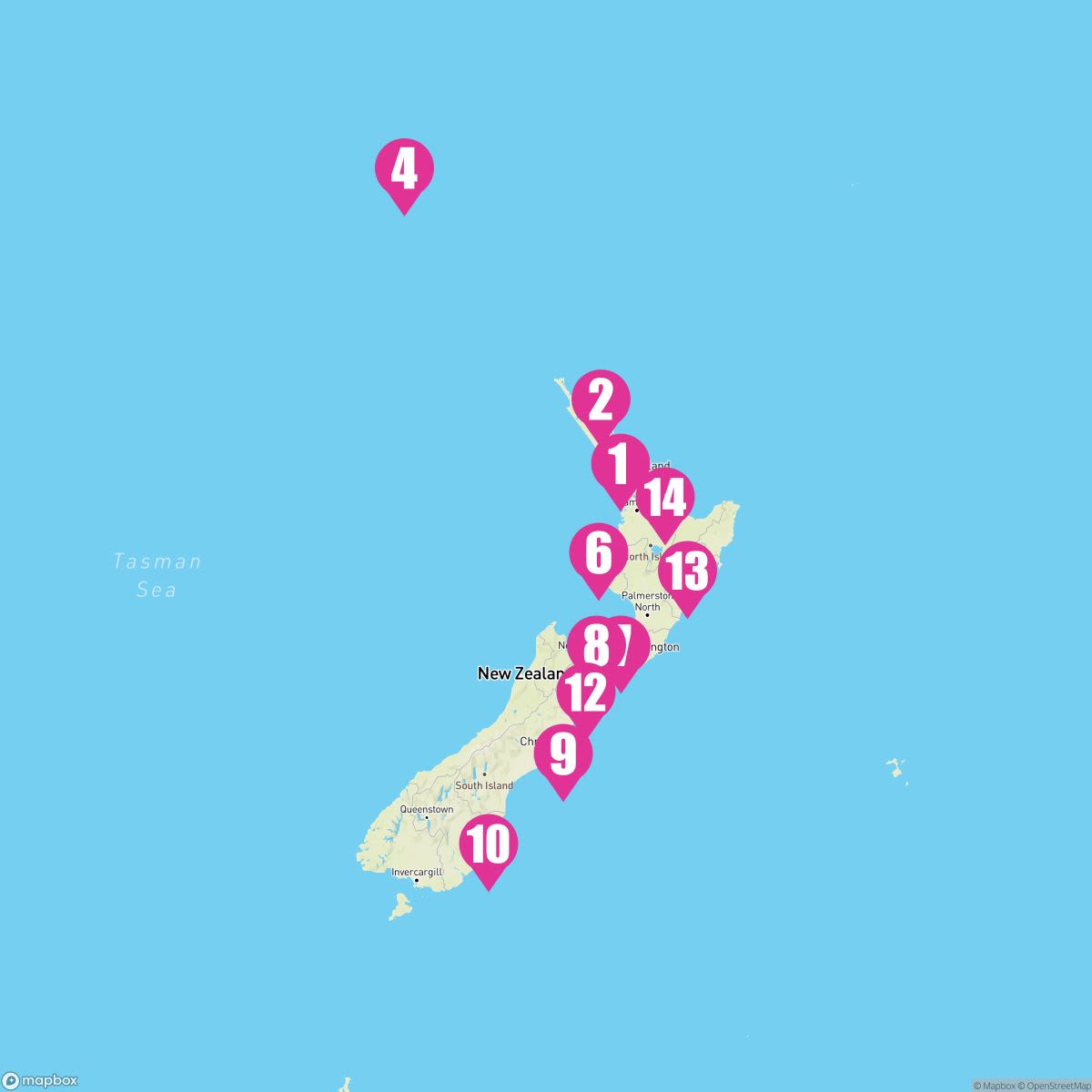 14 Night New Zealand Intensive Voyage (Auckland Roundtrip)