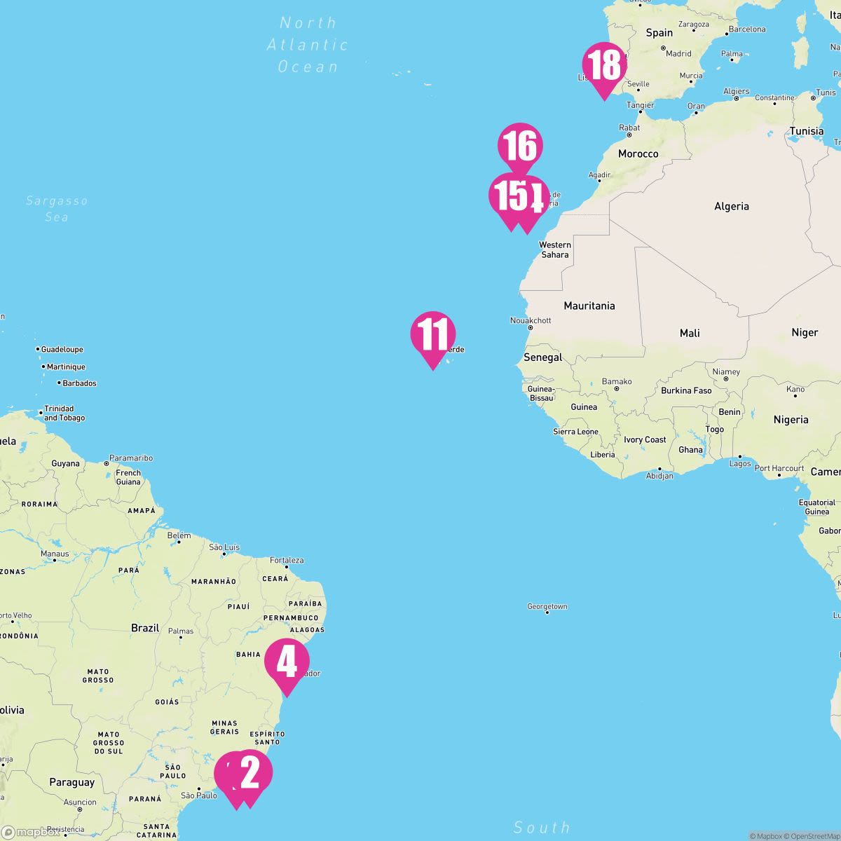 17 Night Portuguese Quest (Rio De Janeiro To Lisbon)