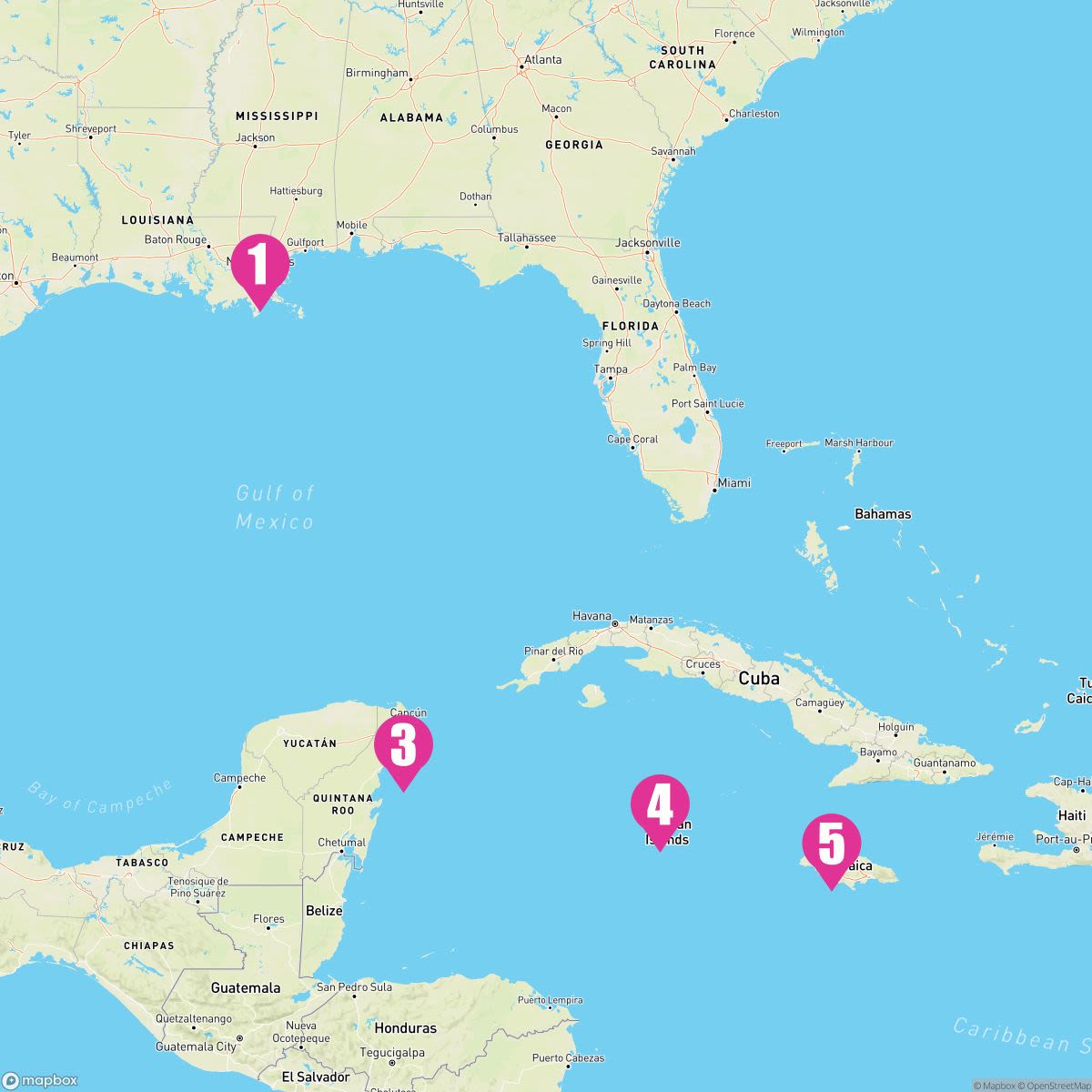 7 Night Western Caribbean Holiday (New Orleans Roundtrip)