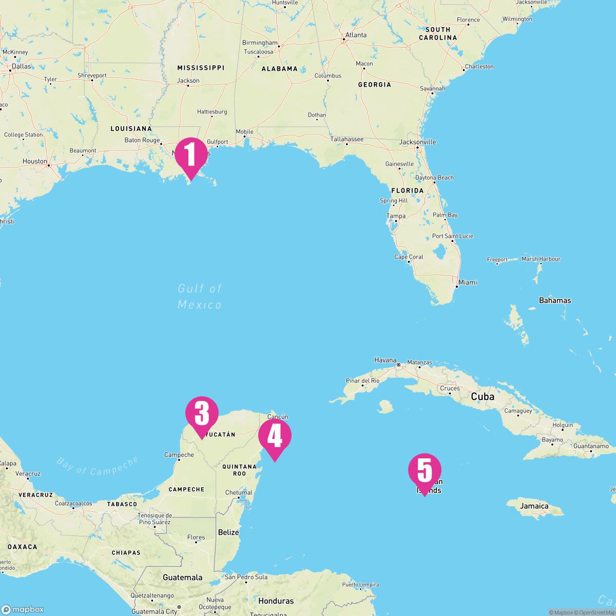7 Night Western Caribbean Holiday (New Orleans Roundtrip)