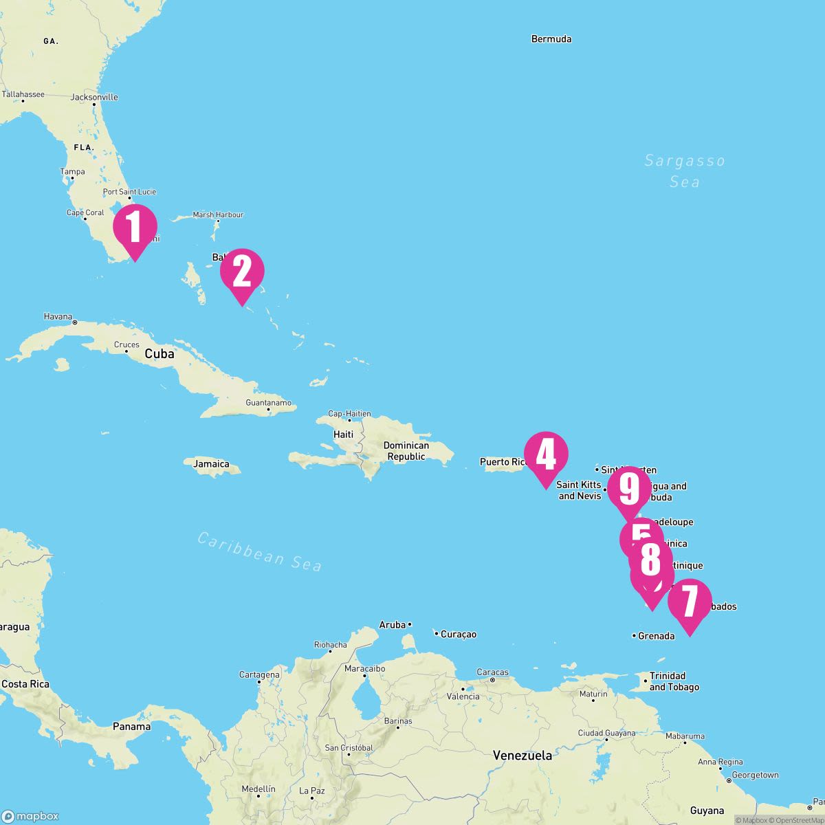 11 Night Eastern Caribbean With Barbados (Ft. Lauderdale Roundtrip)