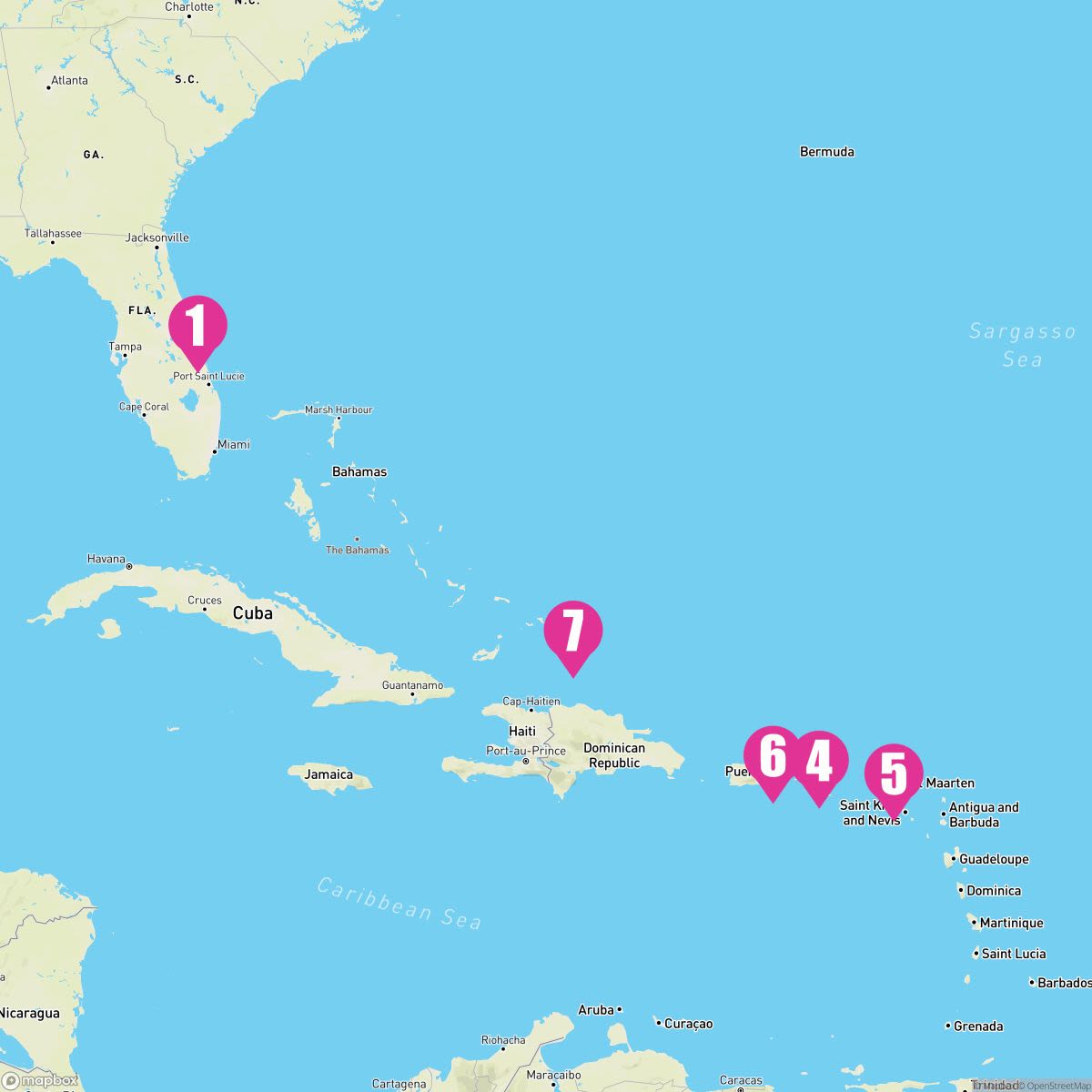 8 Night Eastern Caribbean With St. Thomas (Port Canaveral Roundtrip)