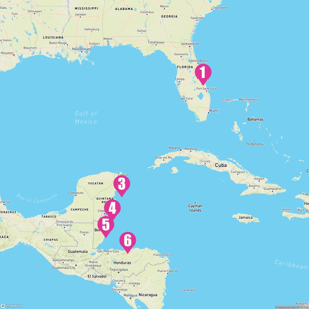 8 Night Western Caribbean With Mexico (Port Canaveral Roundtrip)