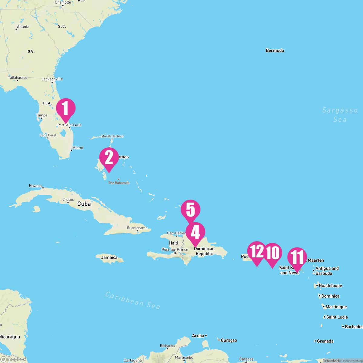14 Night Caribbean Eastern Adventurer (Port Canaveral Roundtrip)