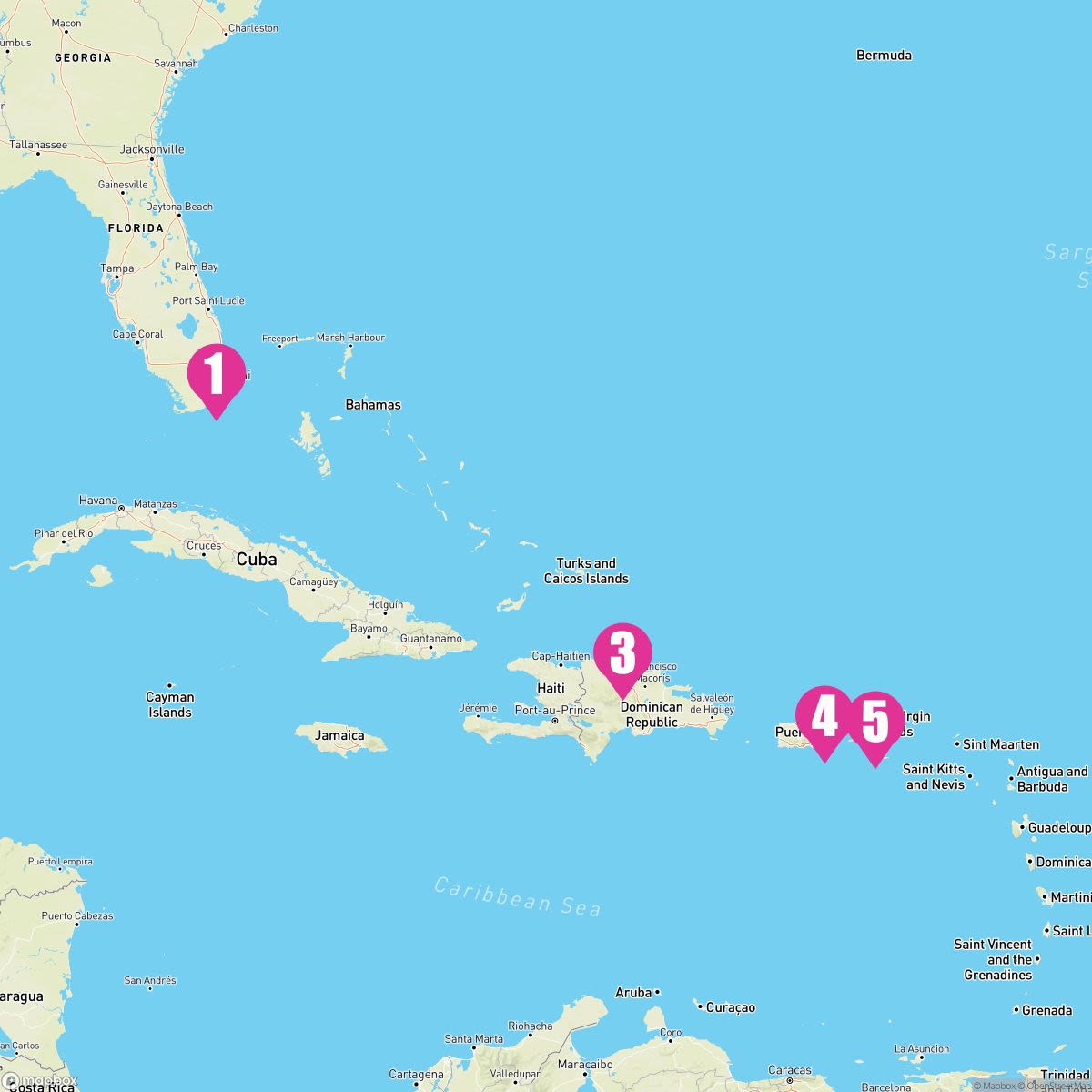 7 Night Eastern Caribbean (Miami Roundtrip)