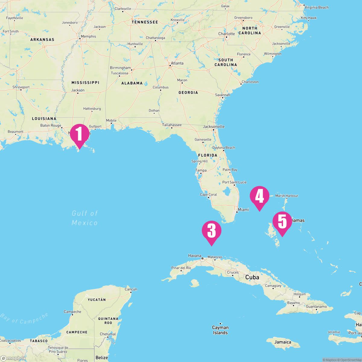 7 Night Eastern Caribbean (New Orleans Roundtrip)