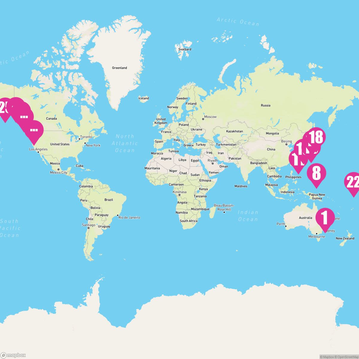31 Night Transpacific Carnival Journeys (Brisbane To Seattle)