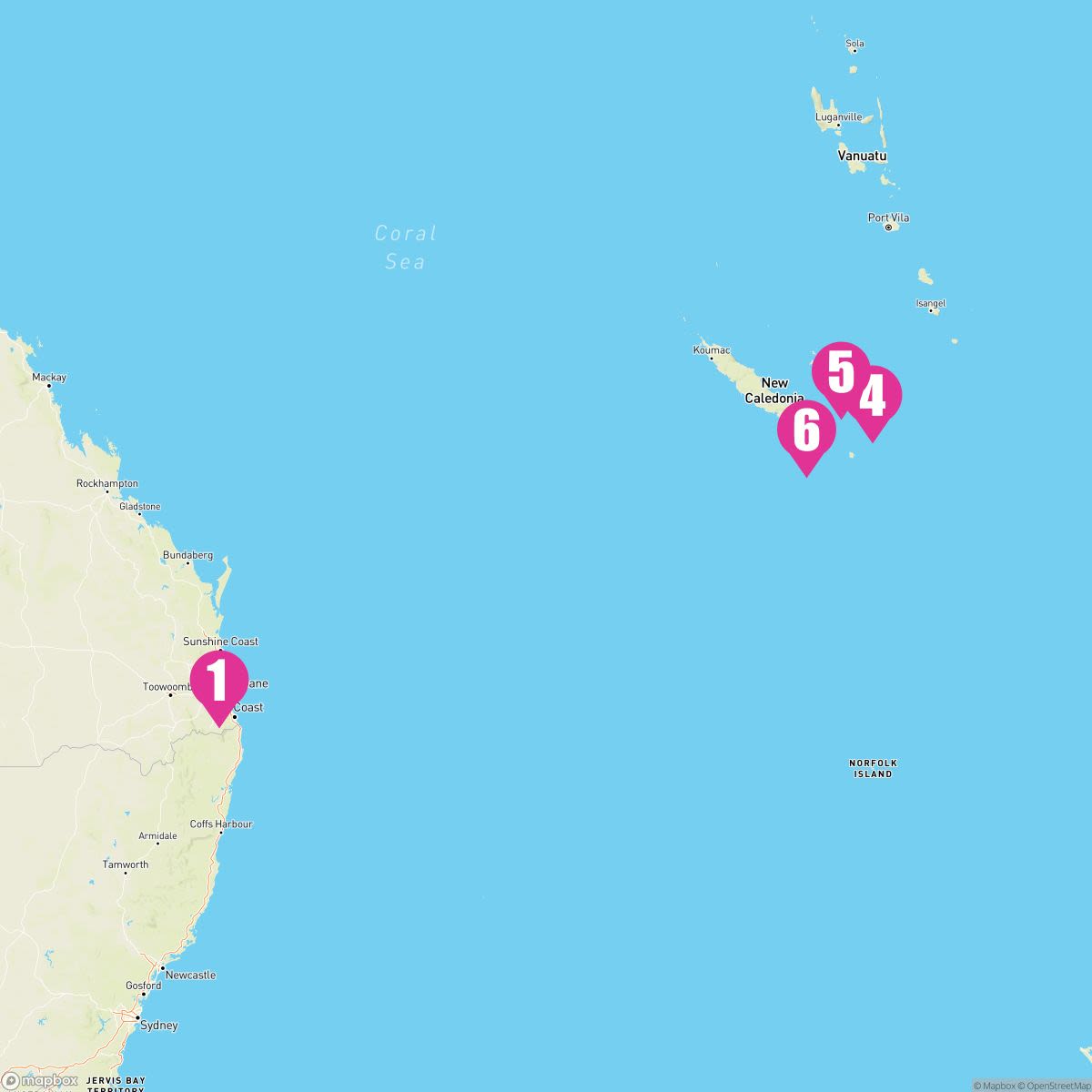 7 Night South Pacific (Brisbane Roundtrip)