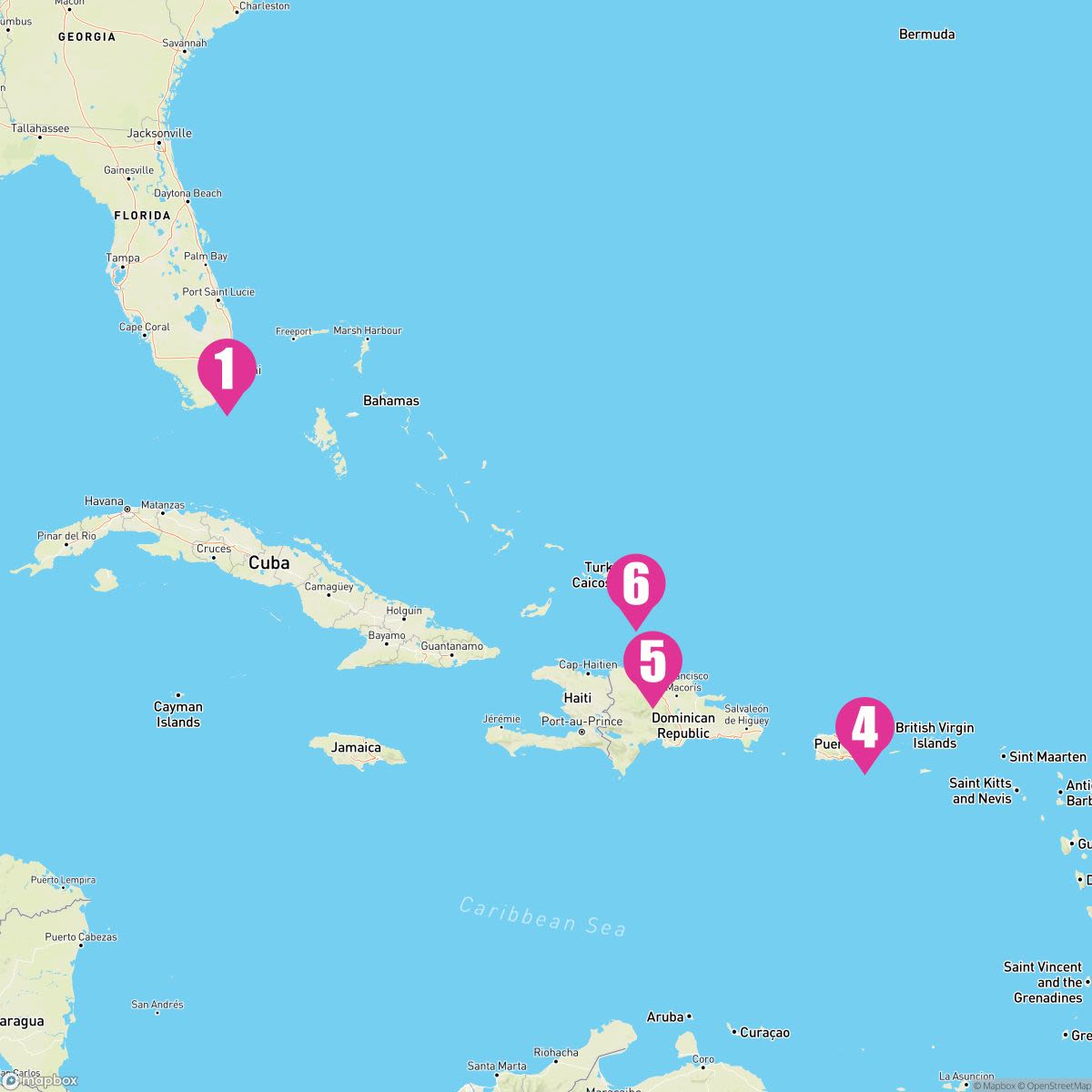 7 Night Eastern Caribbean (Miami Roundtrip)
