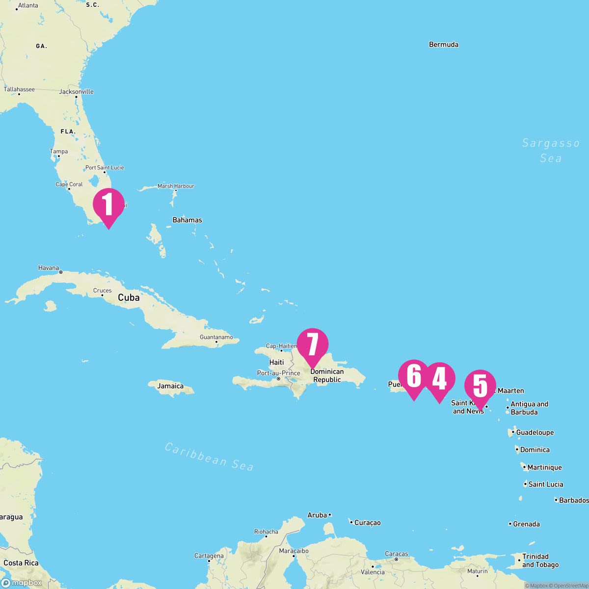 8 Night Eastern Caribbean (Miami Roundtrip)