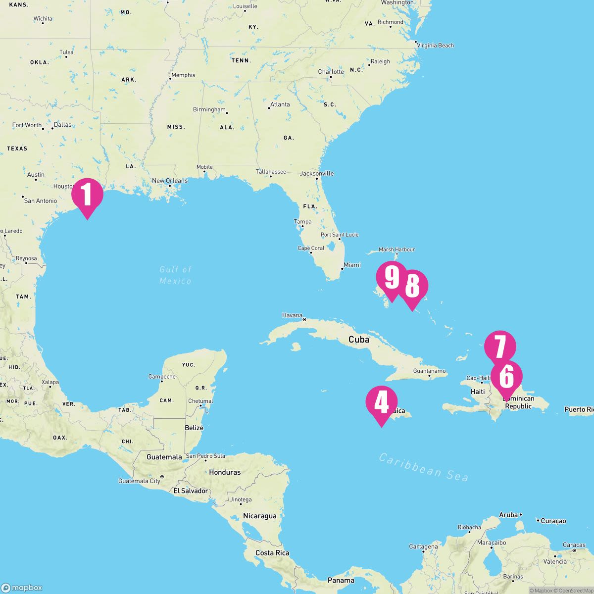 11 Night Eastern Caribbean (Galveston Roundtrip)