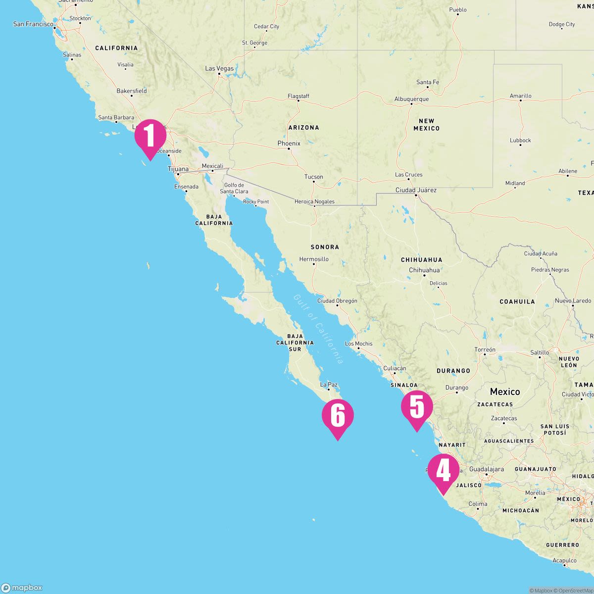 7 Night Mexican Riviera (Los Angles Roundtrip)