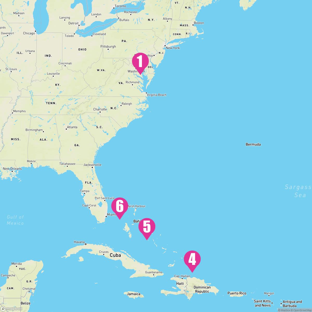 7 Night Eastern Caribbean (Baltimore Roundtrip)