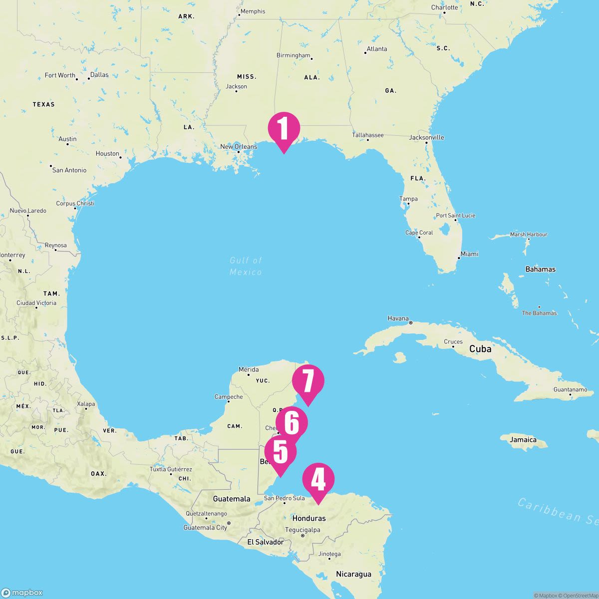 8 Night Western Caribbean (Mobile Roundtrip)