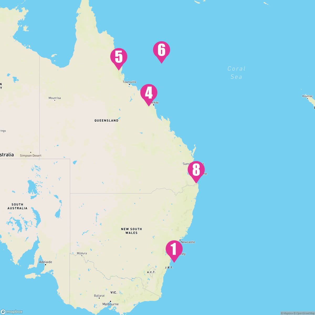 9 Night Great Barrier Reef (Sydney Roundtrip)