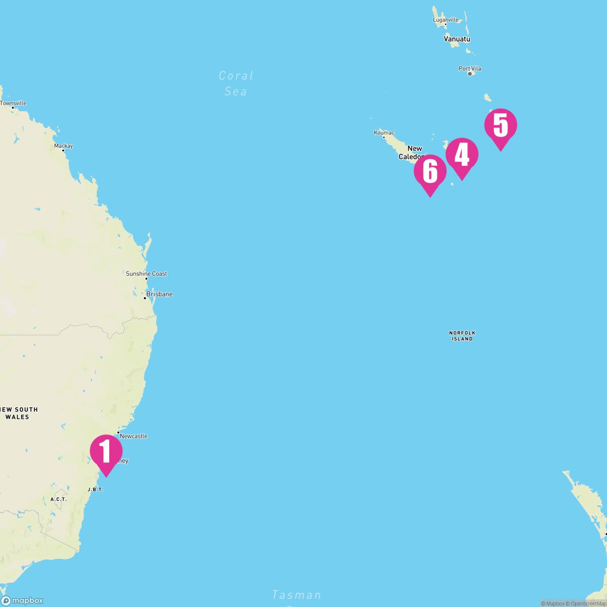 8 Night South Pacific (Sydney Roundtrip)