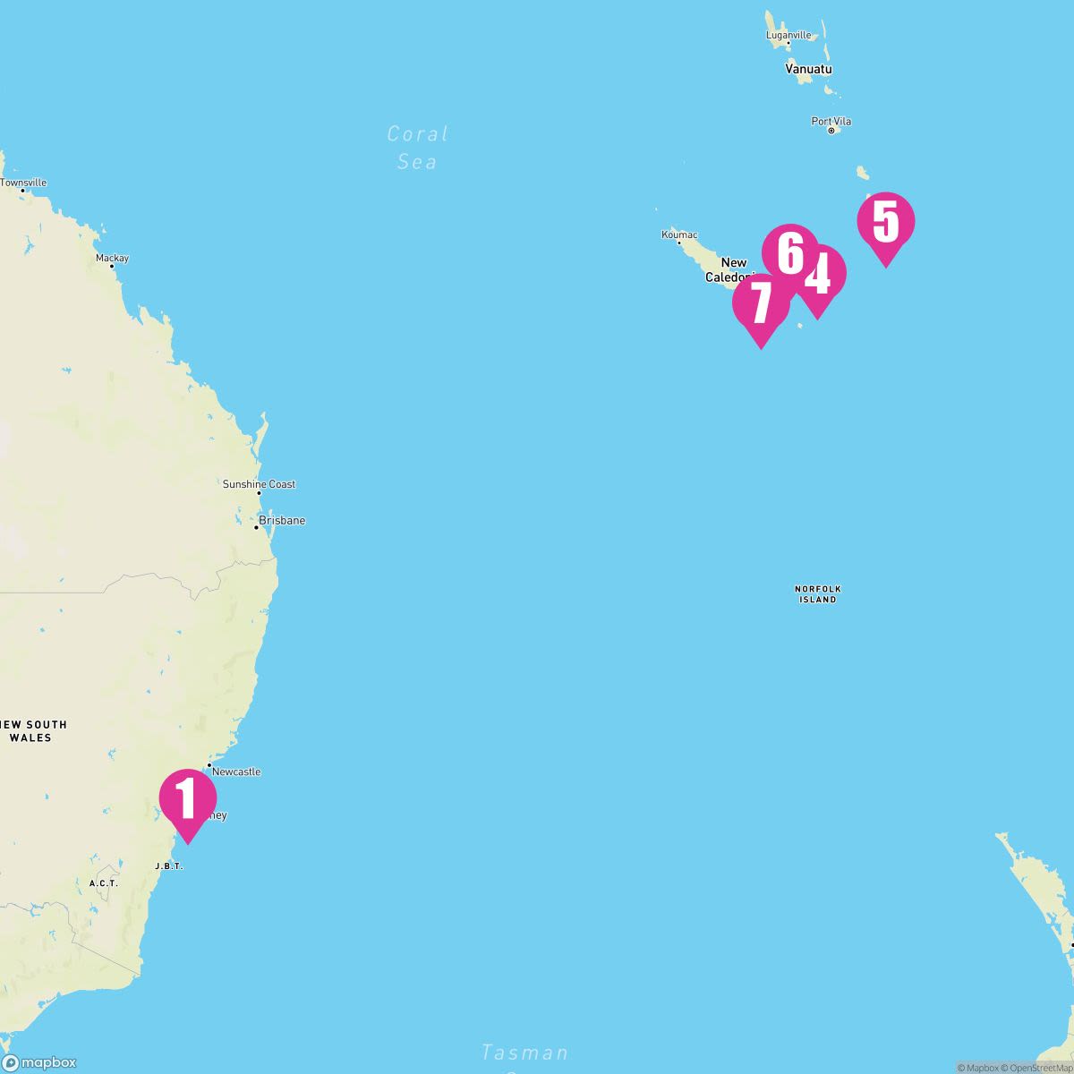 9 Night South Pacific (Sydney Roundtrip)