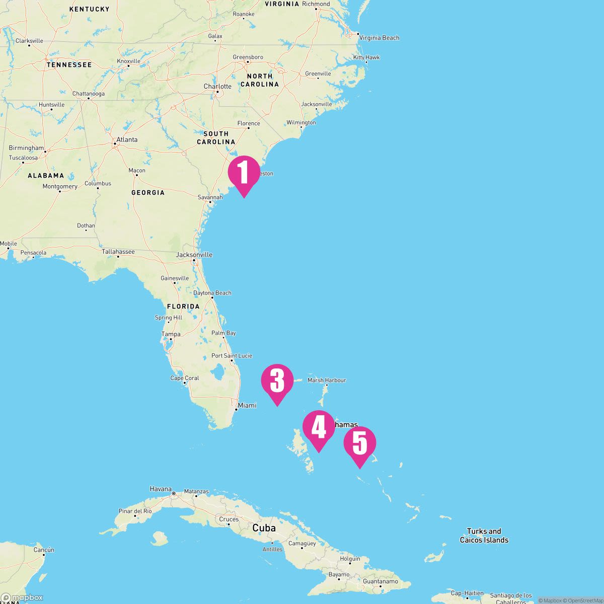 6 Night Bahamas (Charleston Roundtrip)