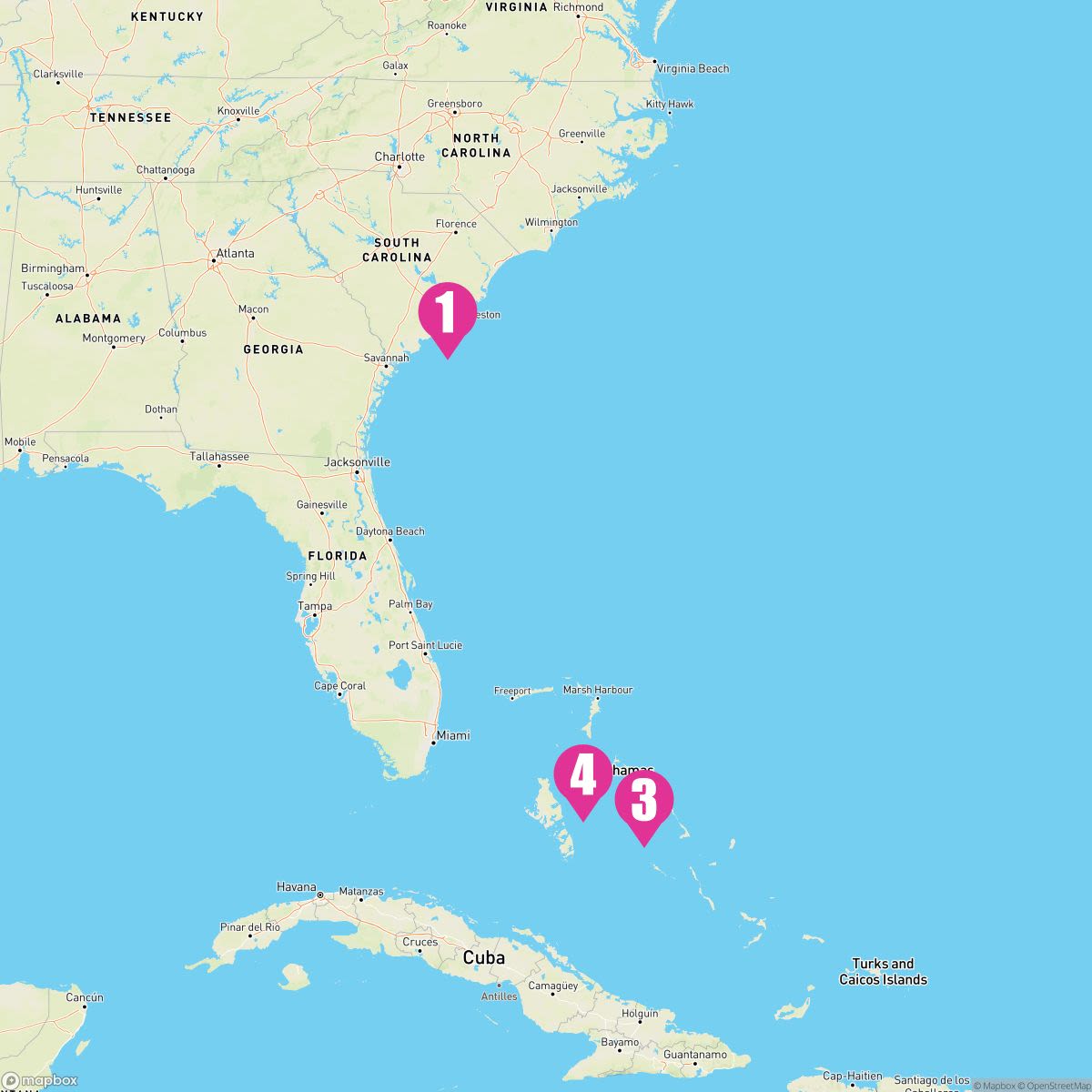 5 Night Bahamas (Charleston Roundtrip)