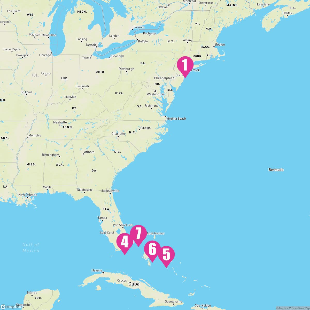 9 Night The Bahamas (New York Roundtrip)