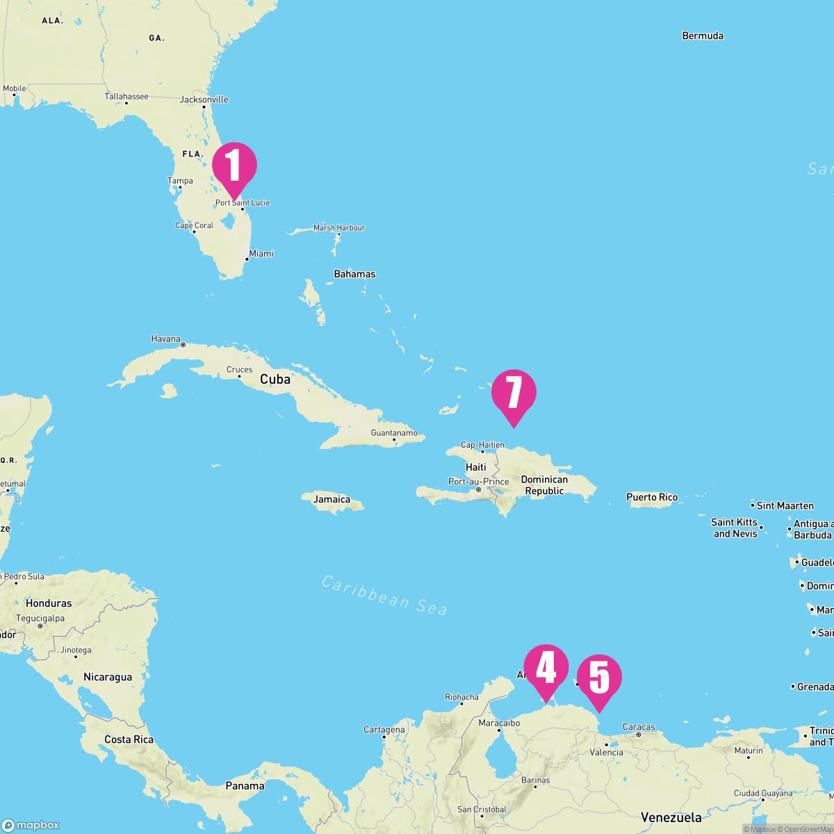 8 Night Southern Caribbean (Port Canaveral Roundtrip)