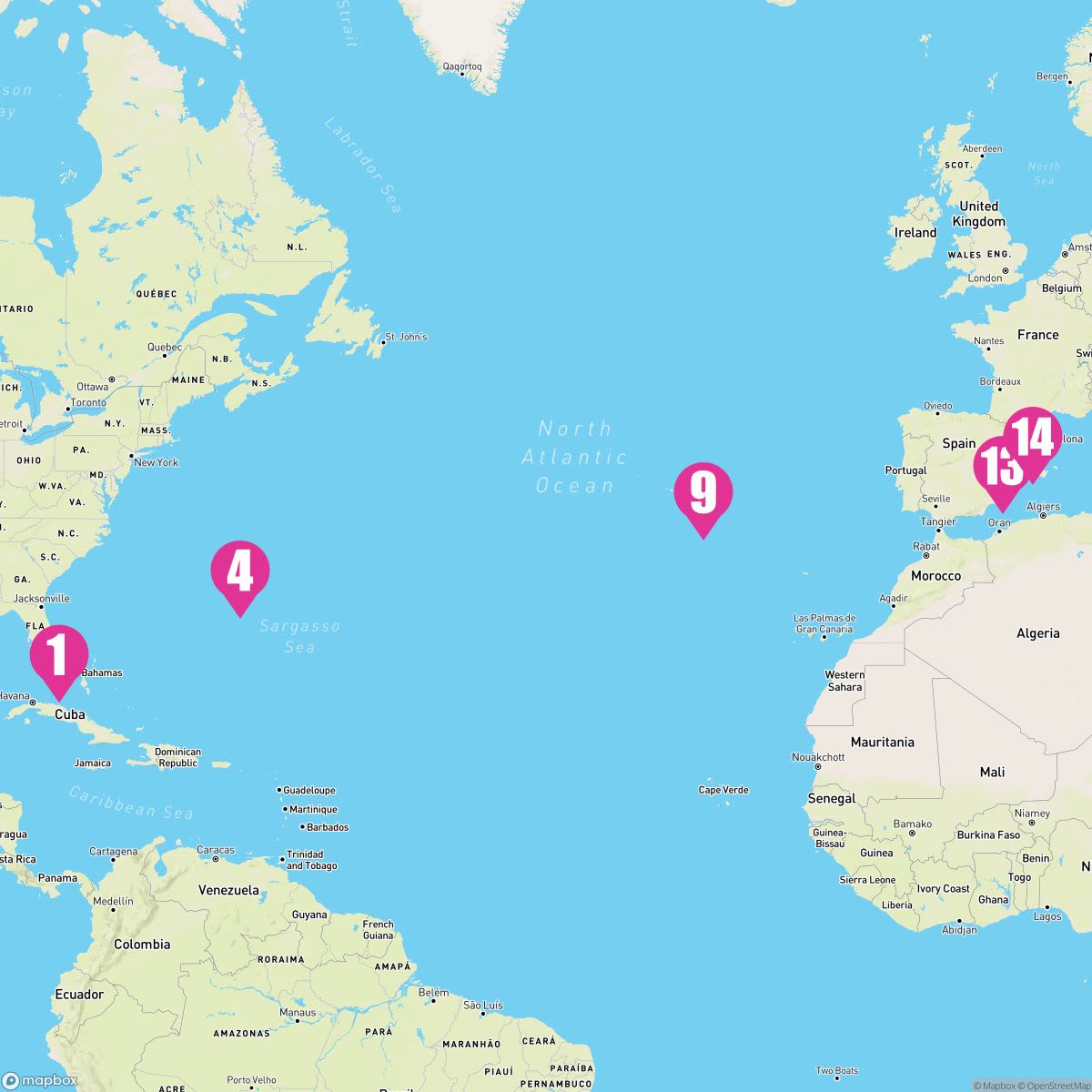 13 Night Bermuda & Portugal Transatlantic (Ft. Lauderdale To Barcelona)