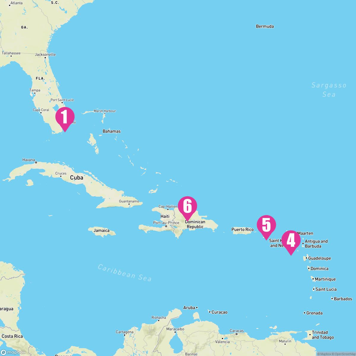 7 Night St. Kitts & Tortola (Ft. Lauderdale Roundtrip)